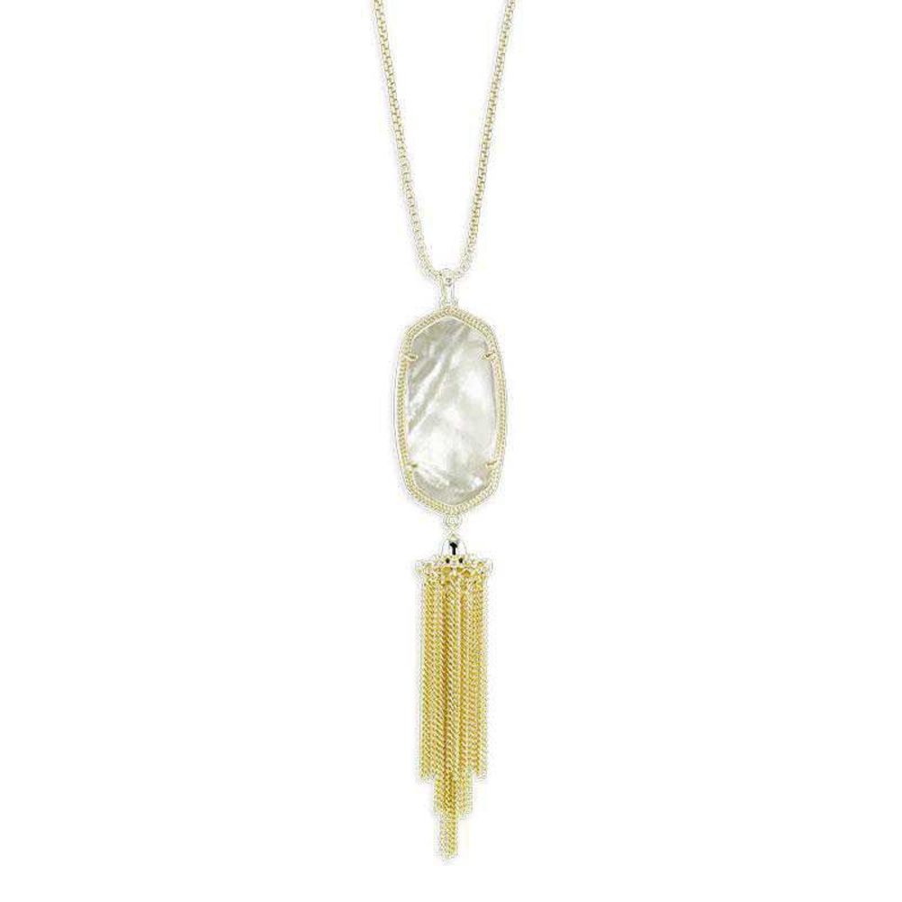 🤍Kendra Scott Rayne Tassel Necklace in Ivory Mother of Pearl!!!🤍